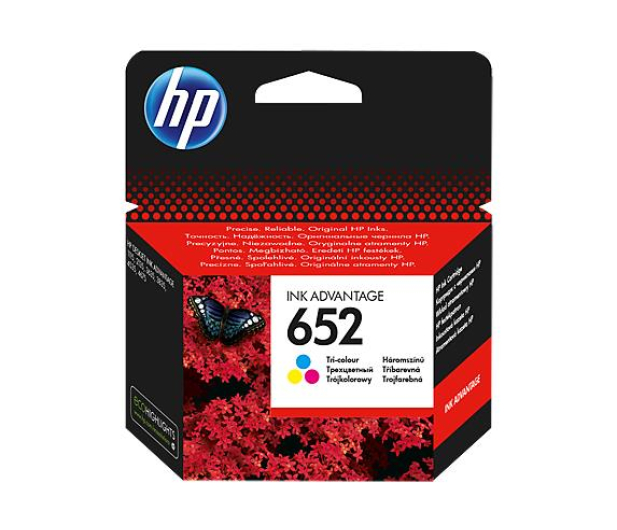 HP 652CMY 200str. (F6V24AE) kolor - 256224 - zdjęcie
